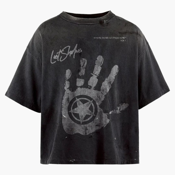 Lostshdws W.d.w.g.f.h T-shirt Black