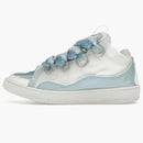 Lanvin Curb Sneaker White Light Blue