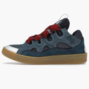 Lanvin Leather Curb Blue Grey