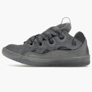 Lanvin Leather Curb Speckled Effect Light Grey