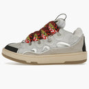 Lanvin Leather Curb White Black Gum (women's)