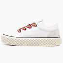 Lanvin Low Top Vulcanized Sneaker White