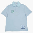 Lanvin X Gallery Dept. Jersey Polo Lanvin Blue