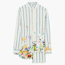 Lanvin X Gallery Dept. Patchwork Shirt With Paint Marks White