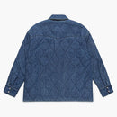 Levis X Clot Padded Western Shirt Indigo Blue