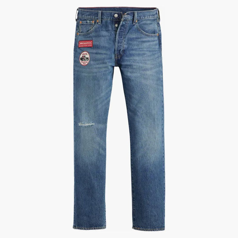 Levis x McLaren Racing Heritage 501 Jeans Medium Indigo
