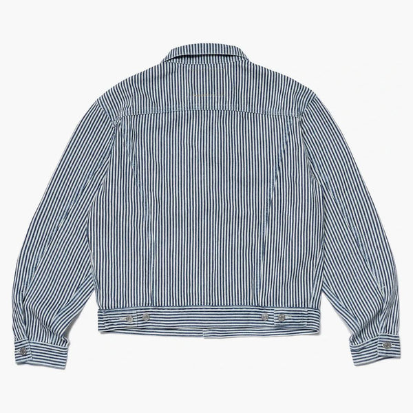 Levis x Nigo 557xx Hickory Stripe Trucker Jacker Indigo