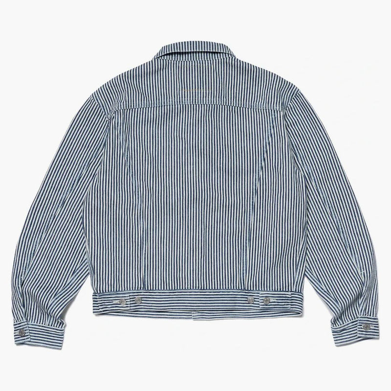 Levis x Nigo 557xx Hickory Stripe Trucker Jacker Indigo