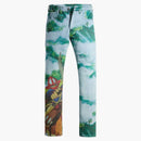 Levi's X Princess Mononoke 501 '93 Straight Jeans Ghibli Cloud Blue/Multicolor