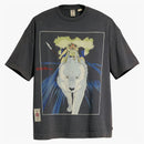 Levis X Princess Mononoke San's Mask T-Shirt Black