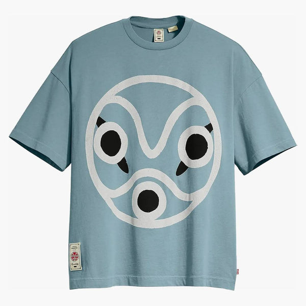 Levis x Princess Mononoke San's Mask T-shirt Indigo