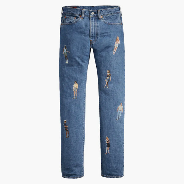 Levis x Stranger Things 505 Fit Jeans Blue
