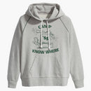 Levis X Stranger Things Camp Knowledge Hoodie Gray
