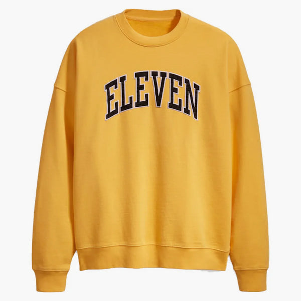 Levis x Stranger Things Things's Eleven's Crewneck Sweatshirt Yellow