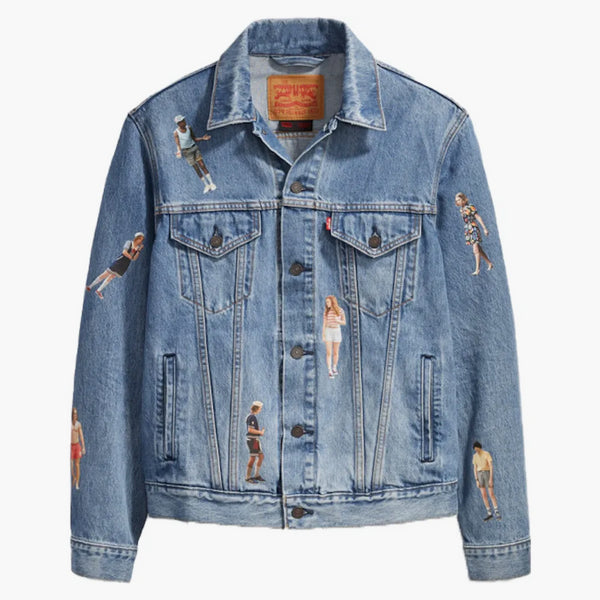 Levis x Stranger Things Strange Fit Trucker Jacket Wash