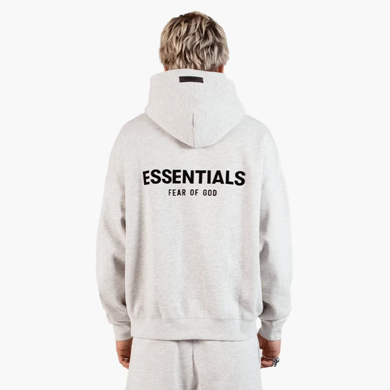 Fear Of God Essentials Hoodie Light Oatmeal