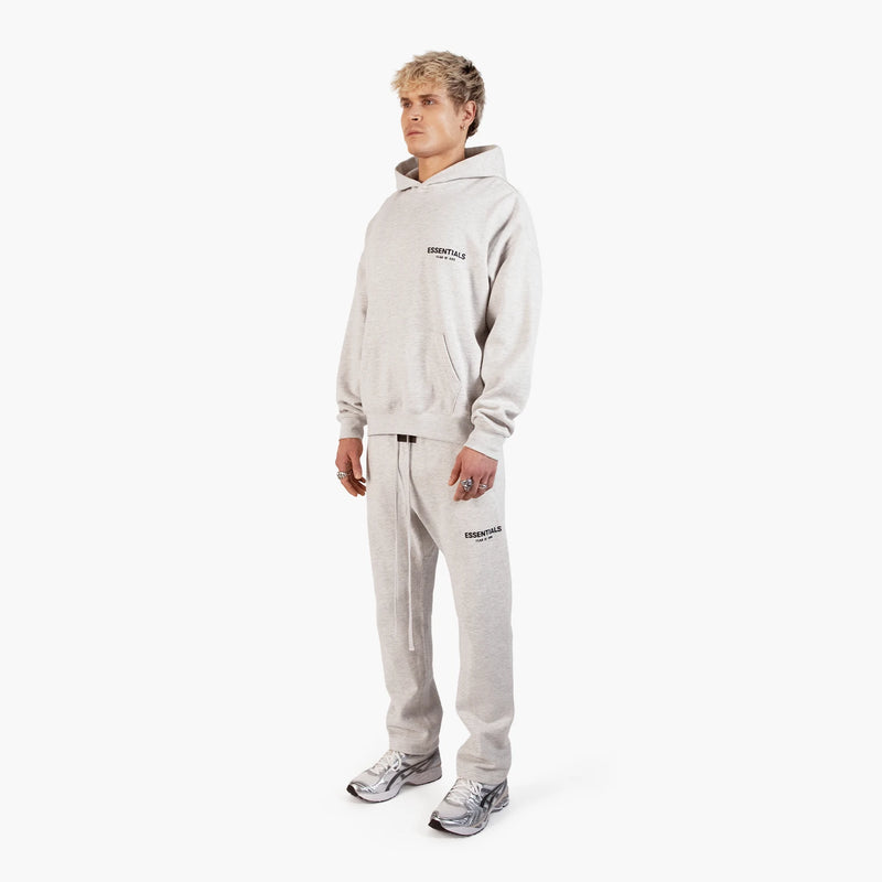 Fear of God Essentials (2022) Relaxed Light Oatmeal - Set (Hoodie & Sweatpant)