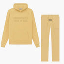 Fear of God Essentials Relaxed Light Tuscan - Set (Hoodie & Sweatpant)