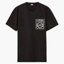 Loewe Anagram Fake Pocket T-shirt Black/White