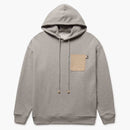 LOEWE Anagram Leather Patch Soodie Gray