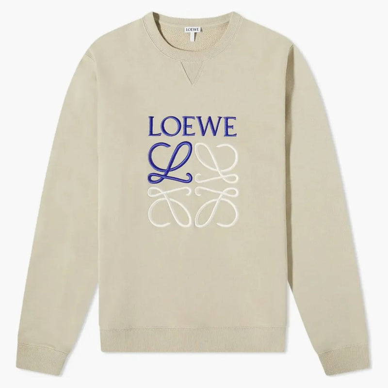 Loewe Anagram Spetshirt Stone Grey/Navy/White