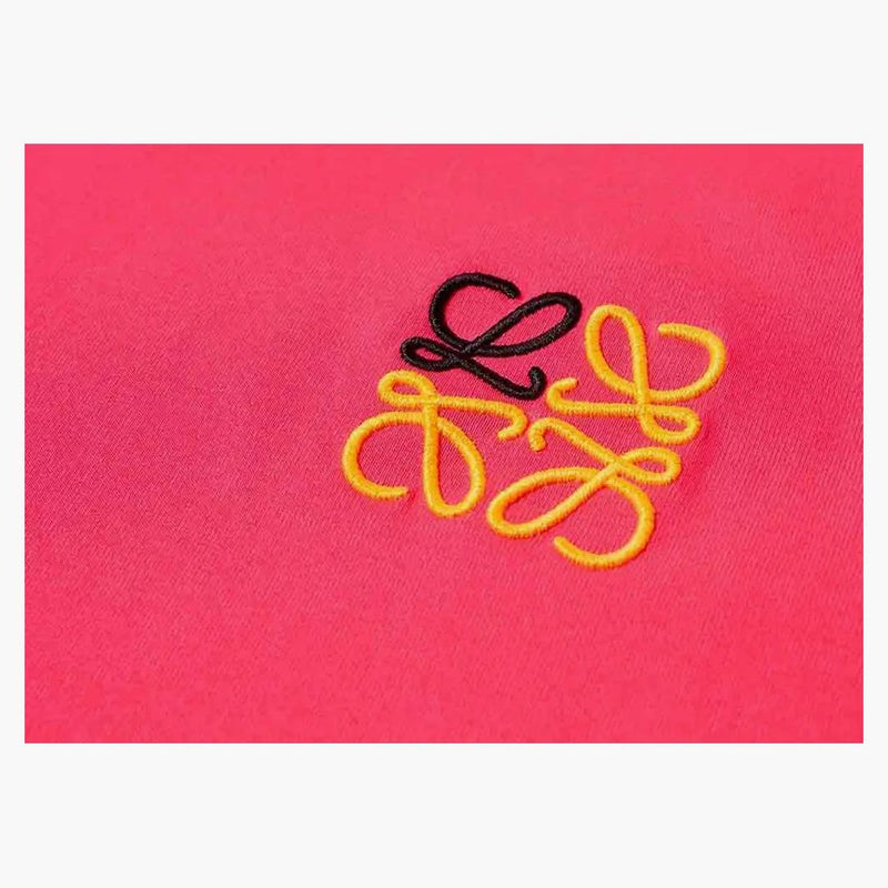 Loewe Anagram T-Shirt Fluo Pink