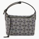 Loewe Cubi Bag Small Anagram Jacquard Navy/Black