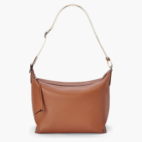 Loewe Cubi Crossbody Tan/Jacquard popruh