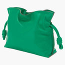 Loewe Flamenco Clutch in Nappa Calfskin Mini Jungle Green