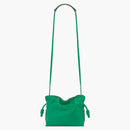 Loewe Flamenco Clutch in Nappa Calfskin Mini Jungle Green