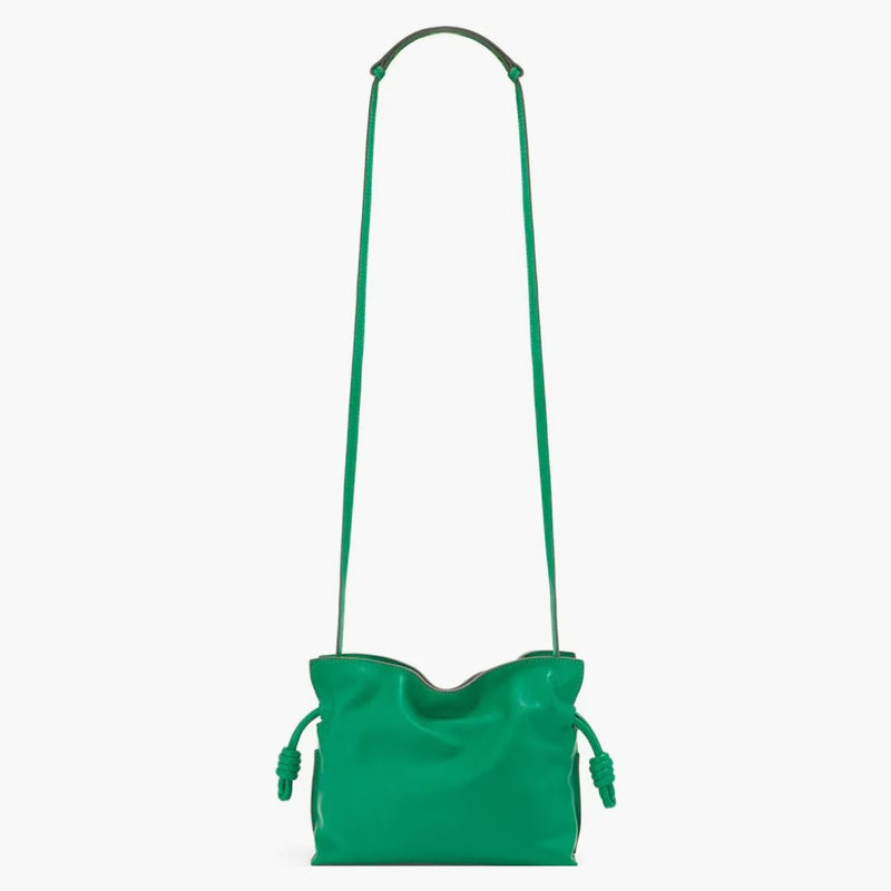 Loewe flamenco spojka v Nappa teleterenské mini džungle zelená