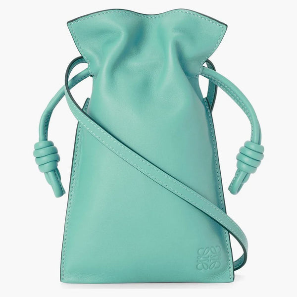 Loewe Flamenco Pocket v Nappa lylací čerstvá máta