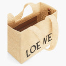 Loewe Front Dead Medium Raffia Natural