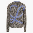 Loewe Large L Cardigan Black/White/Blue