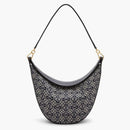 Bolso de hombro Loewe Luna Anagram Jacquard Navy/Black