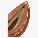 Loewe Luna Shoulder Bag Anagram Jacquard Tan/Pecan