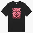 Loewe Neon T-shirt Black/Fluo Pink