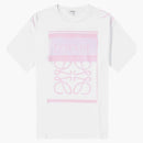 Loewe photocopy anagram t-shirt white/pink