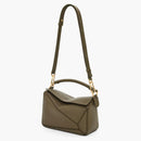 Loewe Puzzle Bag Small Dark Khaki Green