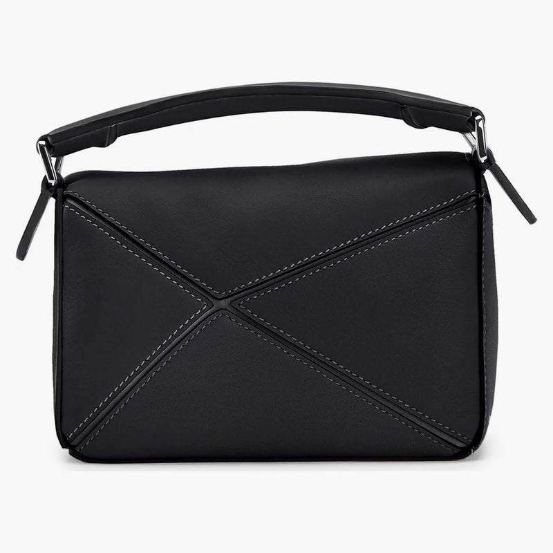 Sacca per puzzle loewe in classickkin mini nero