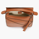 Loewe Puzzle Bag in Classic Calfskin Mini Tan
