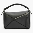 Loewe Puzzle Bag in Classic Calfskin Small Black