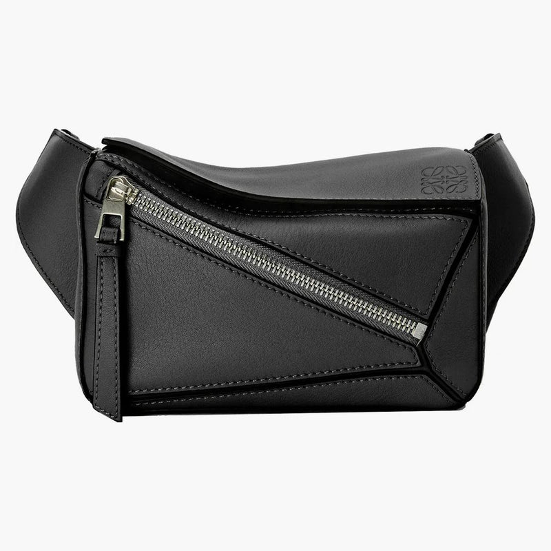 Sacca per sedere del puzzle di loewe in classico mini di pelle di vitello