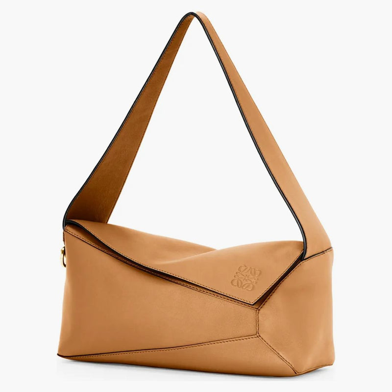 Sacca di hobo puzzle loewe in nappa colfskin warm desert