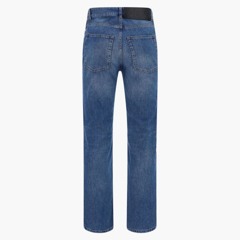 Loewe lavato in denim jeans blu indaco