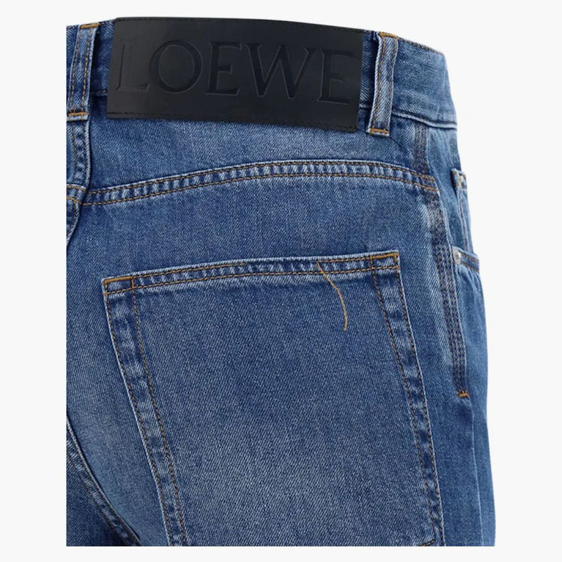 Loewe lavato in denim jeans blu indaco