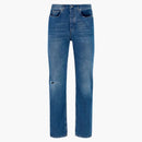 Loewe Washed Denim Jeans Indigo Blue