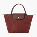 Longchamp Le Pliage Green S Tote Bag Wine