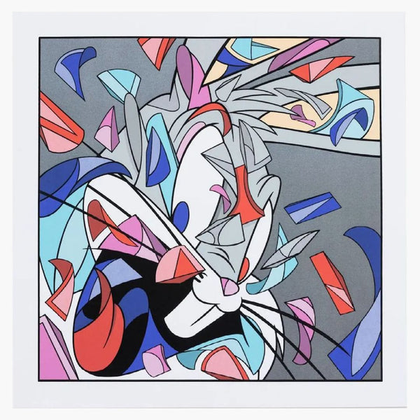 Louis De Guzman A Wild Hare Print (signed, Edition Of 75)