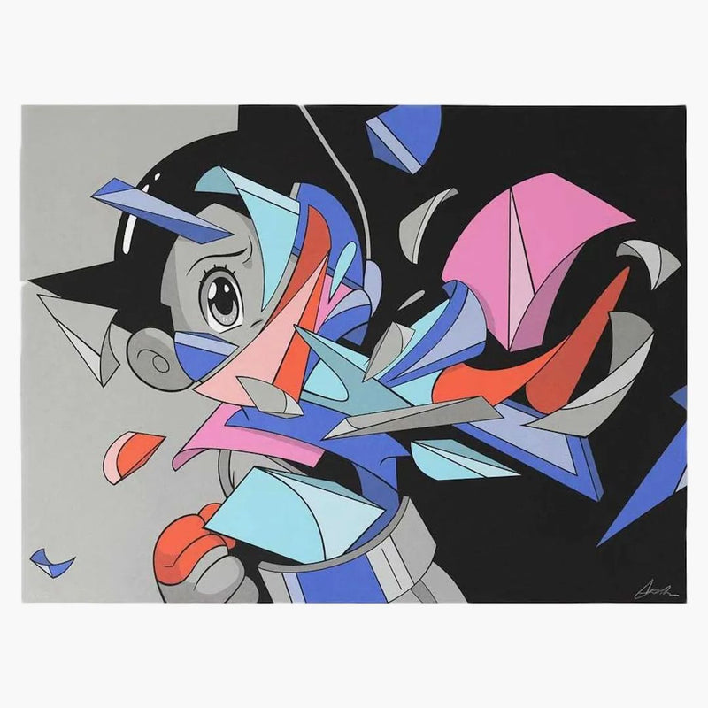 Louis de Guzman Astroboy Atom vs. Astro mare imprimare (semnat, ediția din 75)